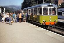 Grosmont (RLG @ 24m 38ch). Railbus W79978. 22 September 1979