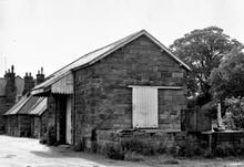 Robins Hood Bay Station (SCW @ 14m 77ch). Goods Shed on Up platform. 06 July 1972. 