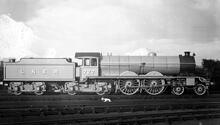 C9 Class 4-4-(4) No.727 fitted with an articulated tender. (Ref: 010827)