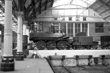 012156  Stockton & Darlington Railway “Derwent” 0-6-0 locomotive. Darlington Bank Top, 26 August 1975