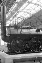 S012165  tockton & Darlington Railway, 0-4-0 locomotive “Locomotion”. Darlington Bank Top, 26 August 1975
