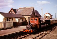 "Holy War" at Llanuwchllyn station. 20 April 1980
