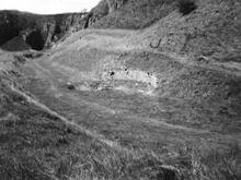 Caldon Low Tramroads. The eastern entrance to the tunnel in the Caldon Low Quarries. 09 June 1963