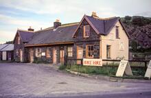 Machynlleth station (SBA2 @ 75m 04ch). 24 July 1987