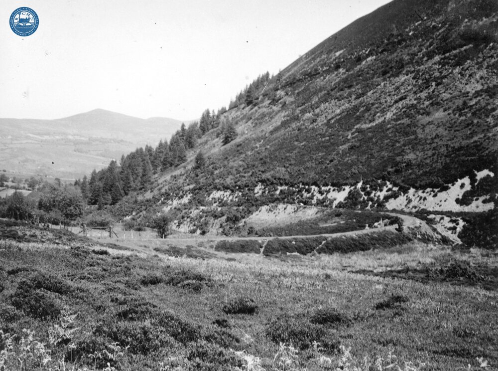 Deeside Tramway from Glyndyfrdwy to Moelfferna. Horseshoe Curve. 02 June 1963