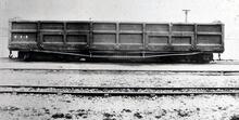 Bogie Wagon 105' doors blanked'