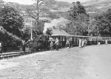 Ffestiniog Railway. Tan-y-Bwlch (RFF @ 7m 35ch)