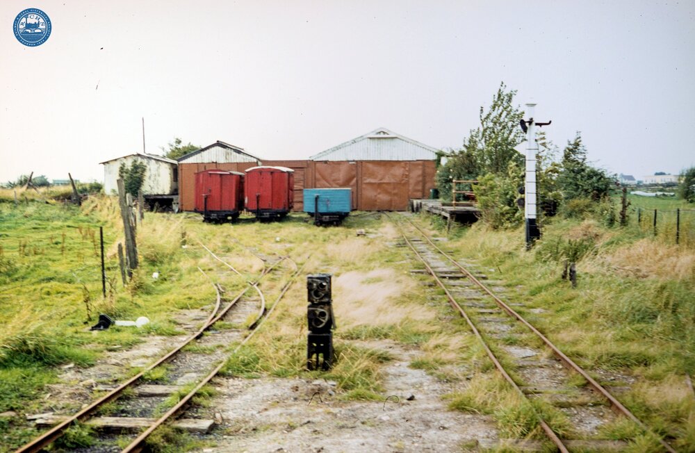 Lincolnshire Coast Light Railway. North Sea Lane. Terminal Buildings 26 September 1980