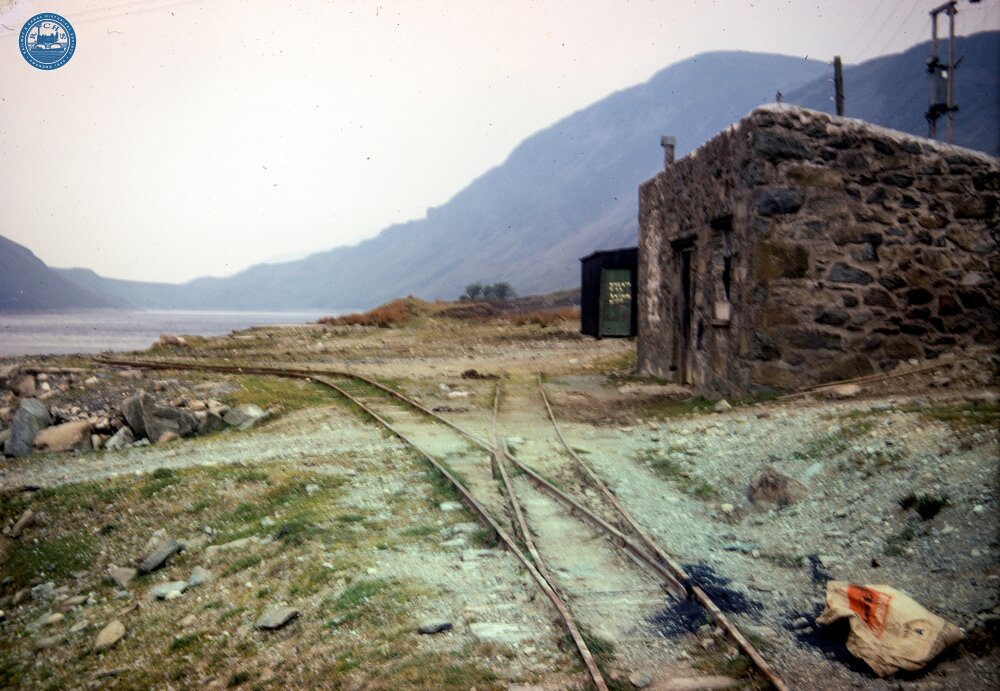 Llyn Cowlyd Tramway. The Terminus. 22 May 1968