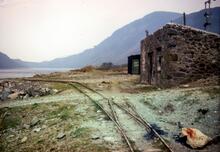 Llyn Cowlyd Tramway. The Terminus. 22 May 1968