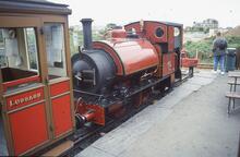 Corris/Talyllyn Railway steam loco Sir Hadyn. Towyn Wharf August 2003  (Ref 017424E)