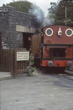 Corris/Talyllyn Railway steam loco Sir Hadyn. Towyn Wharf August 2003  (Ref 017425E)