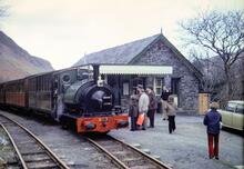 Abergynolwyn (6m 44ch). Loco No 3 “Sir Hadyn”. 07 April 1973