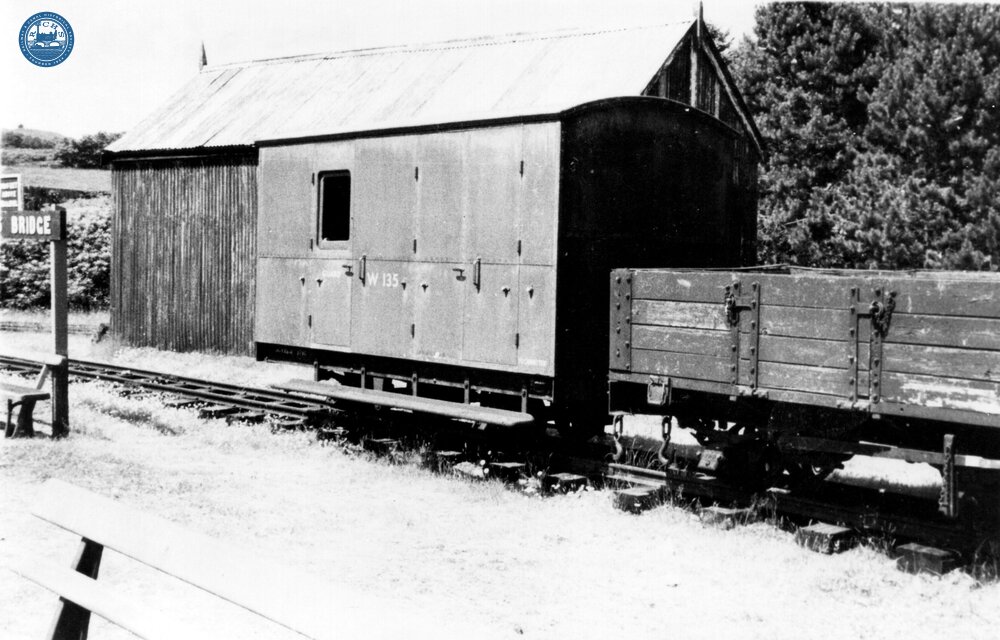 Vale of Rheidol wagons at Devils Bridge