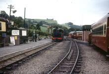 Llanfair Caereinion (9m 04ch). No 14 (2-6-2T, built Hunslet 1954 no 3815.  (Ref 017112E)