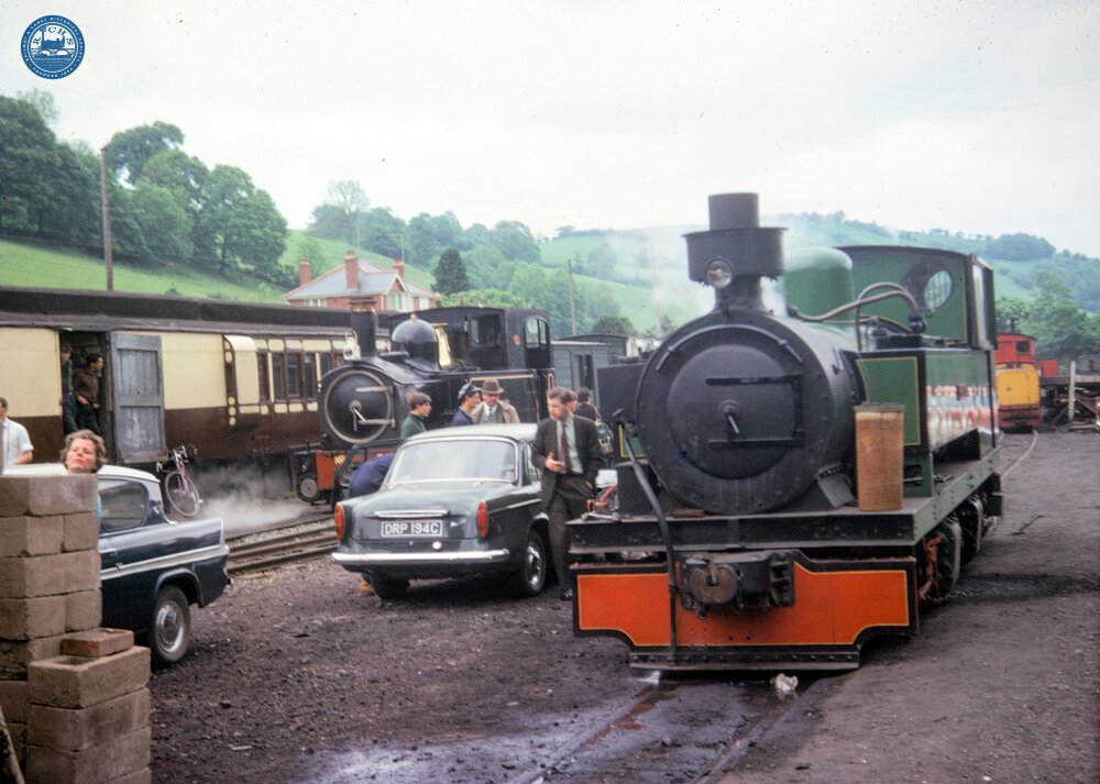 Welshpool & Llanfair Light Railway. Llanfair Caereinion. 04 June 1966