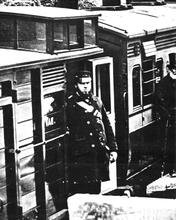 SER Guard at Folkestone Warren 1877. (Ref: 030849)