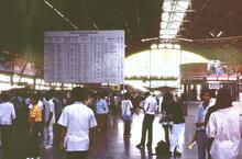 Hua Lamphong station, Bangkok, Thailand. March 1988