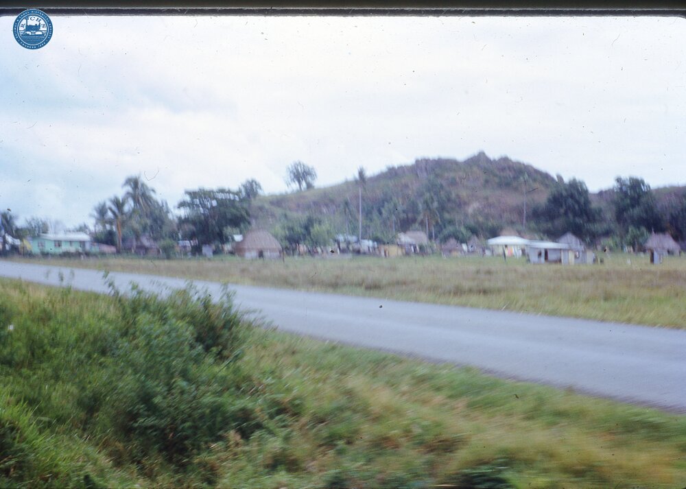 017829E Coastal view from free train near Lautoka. 3 November 1973