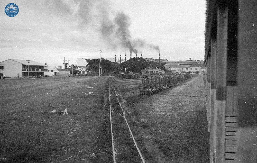 017848E Aproaching Lautoka mill.  Lautoka. 3 November 1973