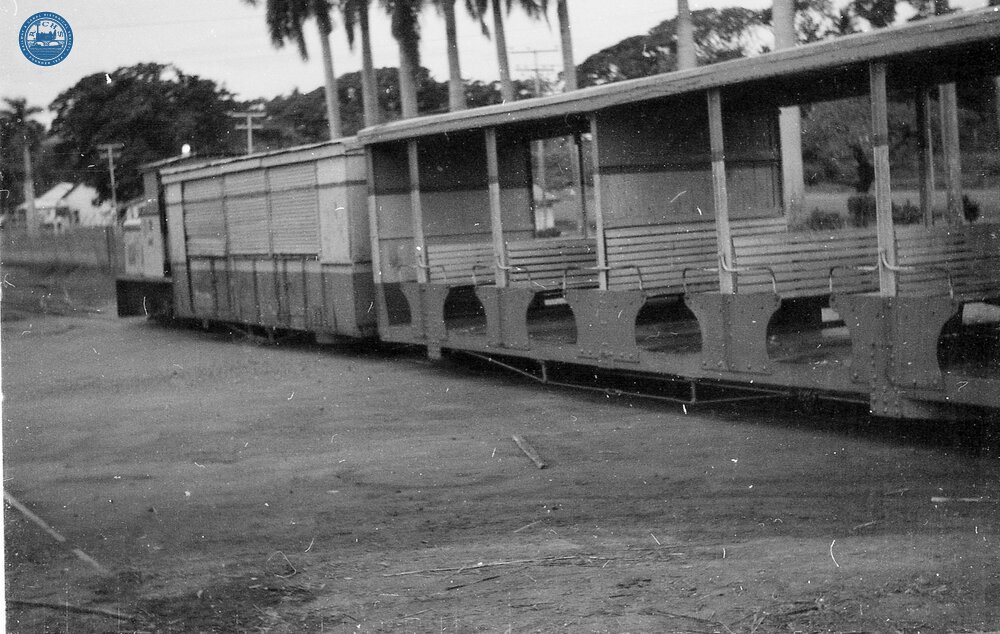 017854E General view of free train. Lautoka Mill 3 November 1973
