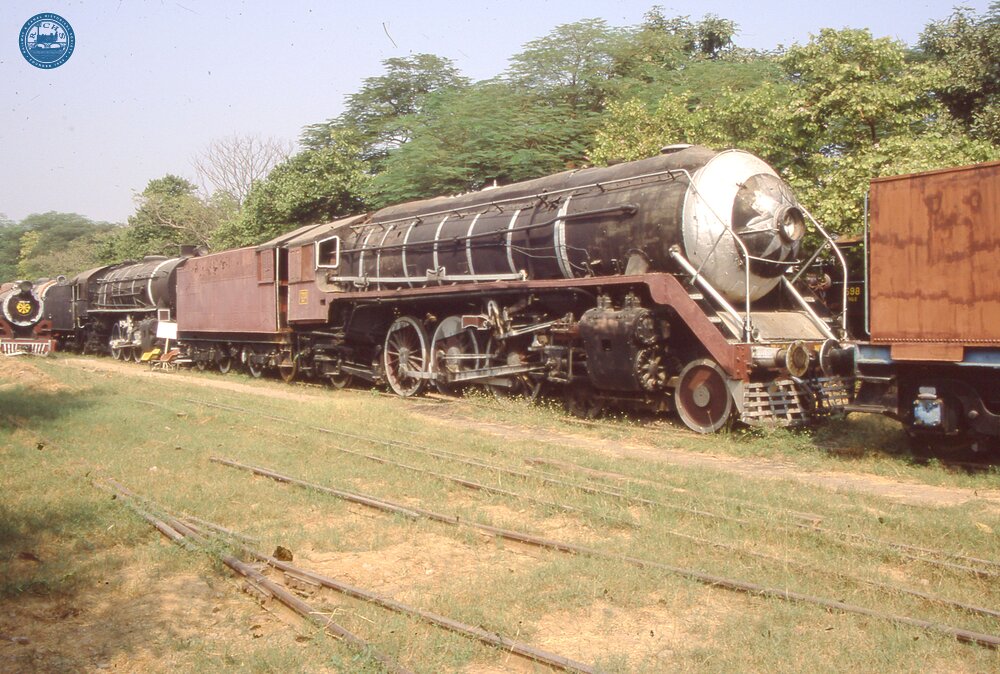 017970 Ind_8 WP720 Steam locomotive, 2-8-2, Built 1943 to War design.  Great Indian Peninsula Railway no 6128, 