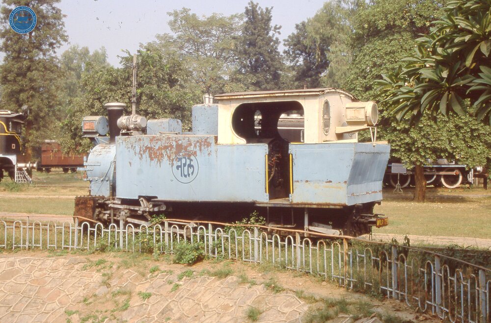 017979 Ind_17 Steam locomotive operated on the Matheran Light railway hill section of the Cenral railway. 0 -6-0T 2 foot gauge, Number MLR 739.