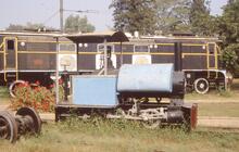 017983 Ind_21 Steam lcomotive, 2ft gauge, origially 0-4-2ST, later 0-4-0ST. Used in the Ledo Coal mine in Assam as a shuntmg engine. 