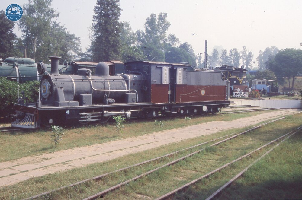 017989 Ind_27 RD688 Steam locomotive usd on the Raipur Dhamtari section of the Bengal Nagpur railway,