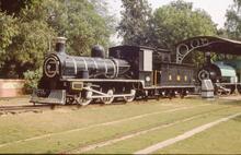 325010E Rajputana Malawa Railway metre gauge 0-6-0 steam locomotive No. F-734. Delhi, National Railway Museum. 28 October 2000