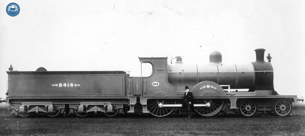 Belgian State Railway 4-4-0 No. 2414 (Ref: 010524)
