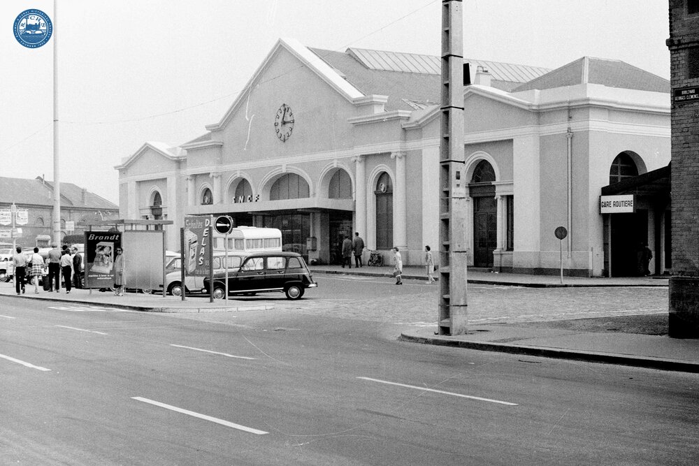 Dieppe Ville station, Seine-Maritime department, Normandy Region . 03 August 1970