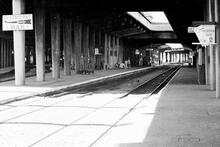 Boulogne Ville station, department of Pas-de-Calais, France. 21 August 1972