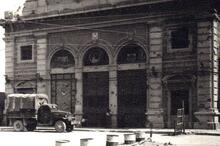 Munich station. 09 July 1946. Photographer: Arthur Bradley (Ref: 221352)