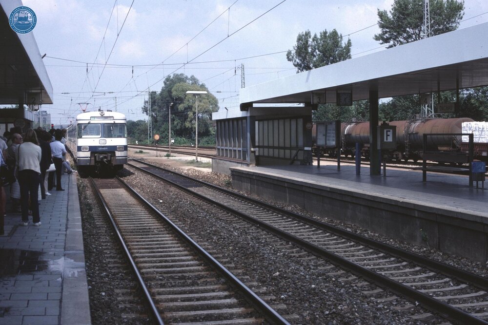Dachau Bahnhof (station), Bavaria. August 1982 (Ref: 221433)