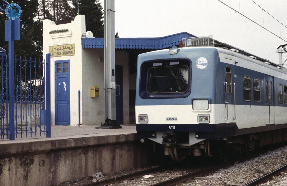 Carthage Hannibal station, Tunisia. February 1997