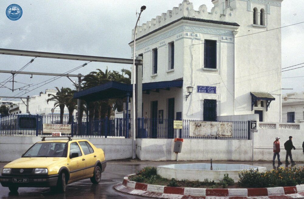 La Marsa Plage station, Tunisia. February 1997