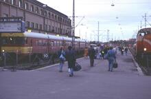 Helsinki Central station, Finland. Aug 1990
