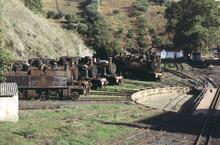 Regua station, Douro, Portugal. November 1996