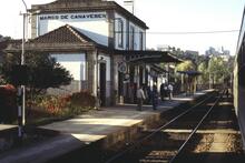 Marco de Canaveses station, Douro, Portugal. November 1996