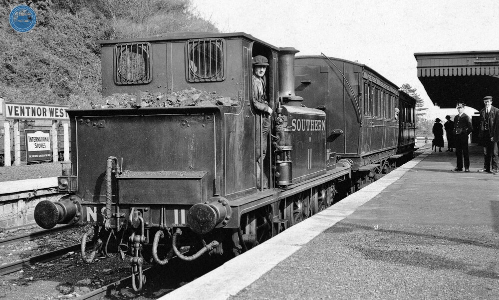 Ventnor West Station 1920s (IWV @ 10m 54ch) (Ref:010155)