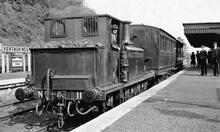 Ventnor West Station 1920s (IWV @ 10m 54ch) (Ref:010155)