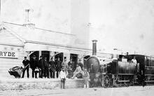 Ryde St John's Road Station.  1860s (IOW @ 1m 19ch) (Ref: 030360)
