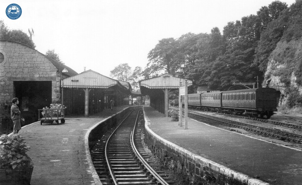 Ventnor Station - from South end (IWS @ 12m 44ch) September 1965