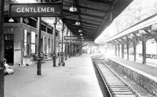 Ventnor Station - Platform Detail (IWS @ 12m 44ch) September 1965