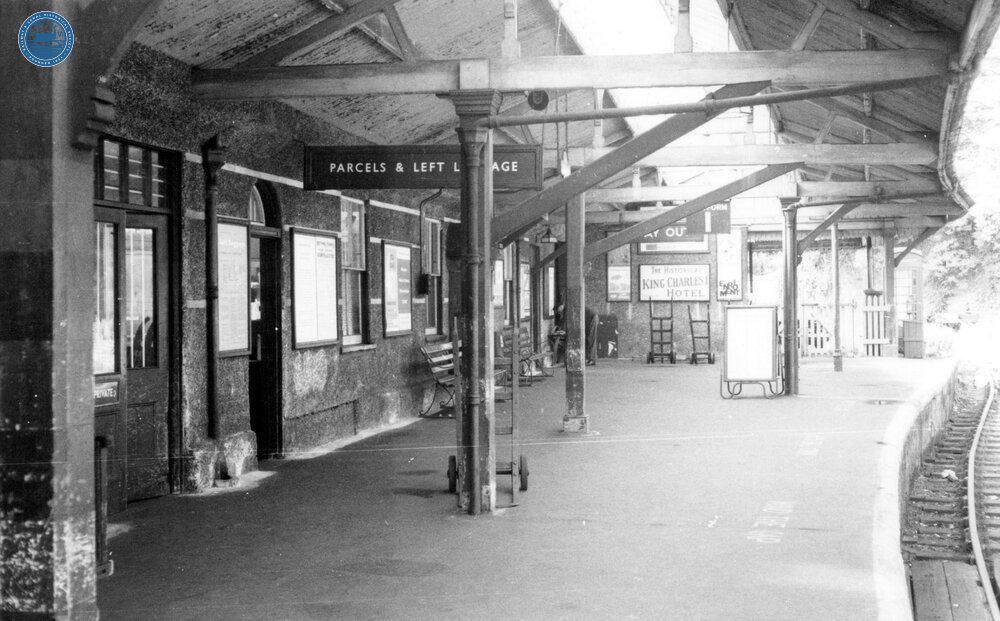Ventnor Station - Platform Detail (IWS @ 12m 44ch) September 1965