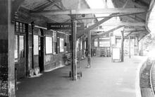 Ventnor Station - Platform Detail (IWS @ 12m 44ch) September 1965