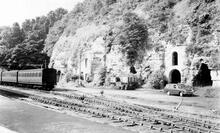Ventnor Station - Sidings  (IWS @ 12m 44ch) September 1965