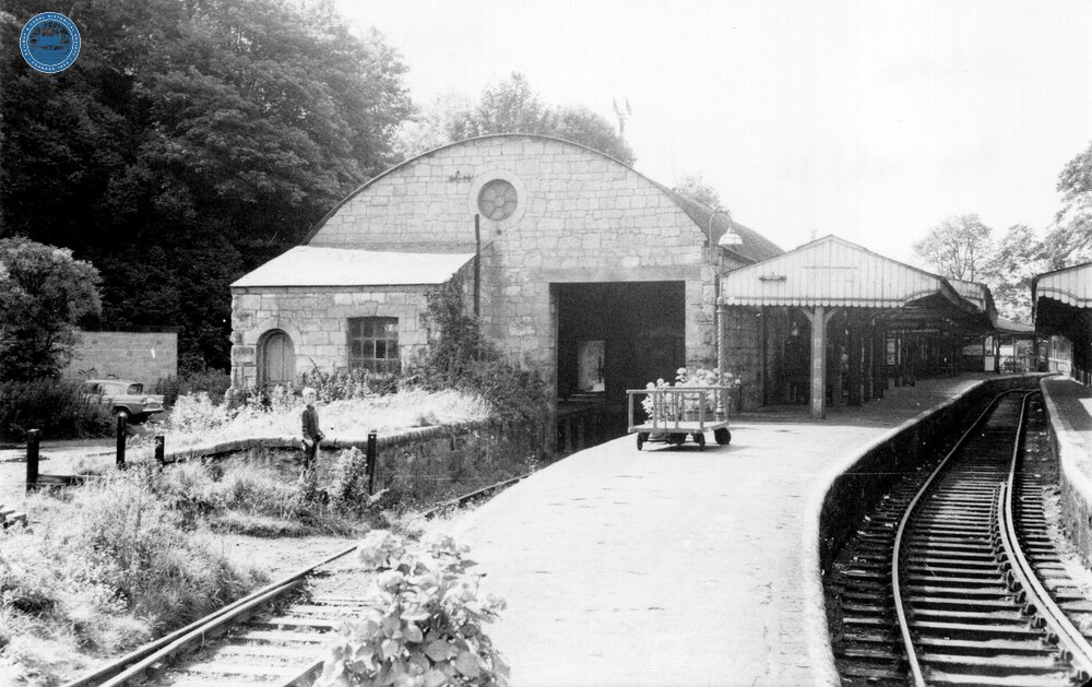 Ventnor Station (IWS @ 12m 44ch) September 1965