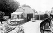 Ventnor Station (IWS @ 12m 44ch) September 1965